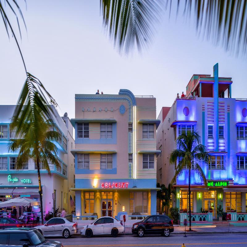 Hilton Vacation Club Crescent On South Beach Miami Miami Beach Eksteriør billede